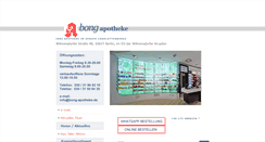 Desktop Screenshot of bong-apotheke.de